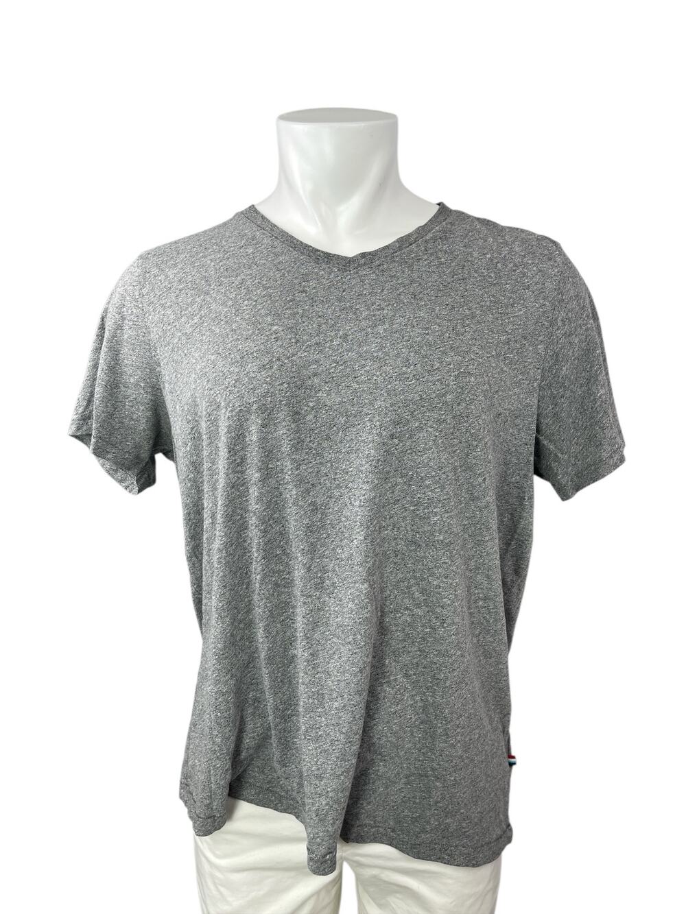 Sol Angeles Men's Gray V-neck Short Sleeve Casual Basic Tee T-shirt Top Size XXL